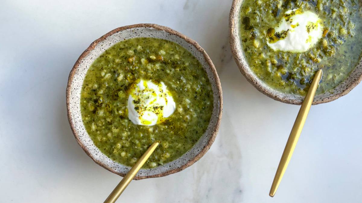 آش ساده برای سرماخوردگی