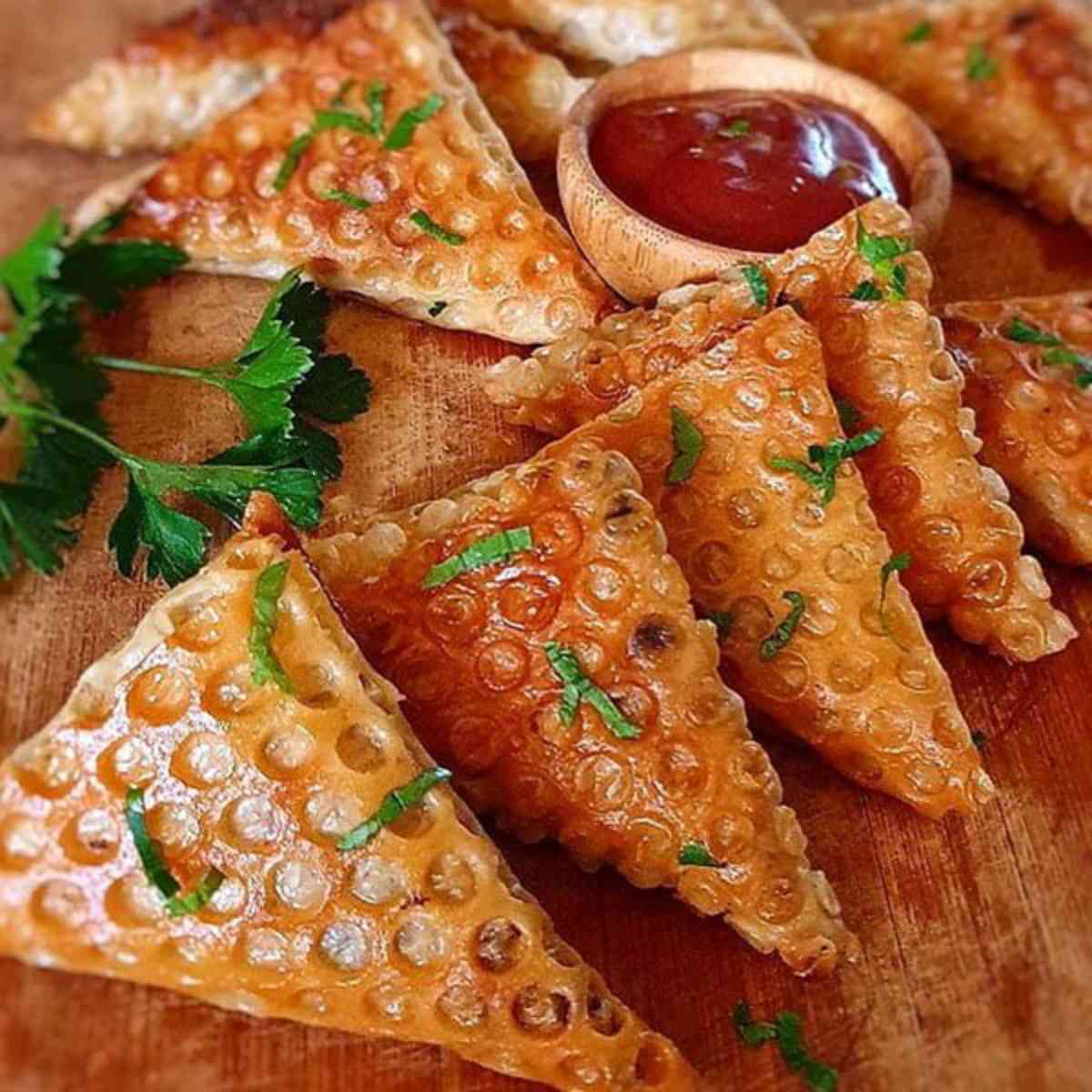 ناهار خوشمزه و سریع-سمبوسه