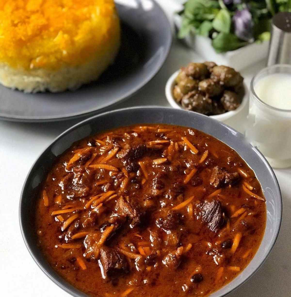 غذاهای مجلسی برای مهمانی-خورشت خلال