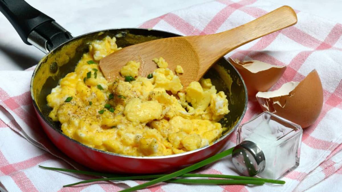 شام خوشمزه با تخم مرغ