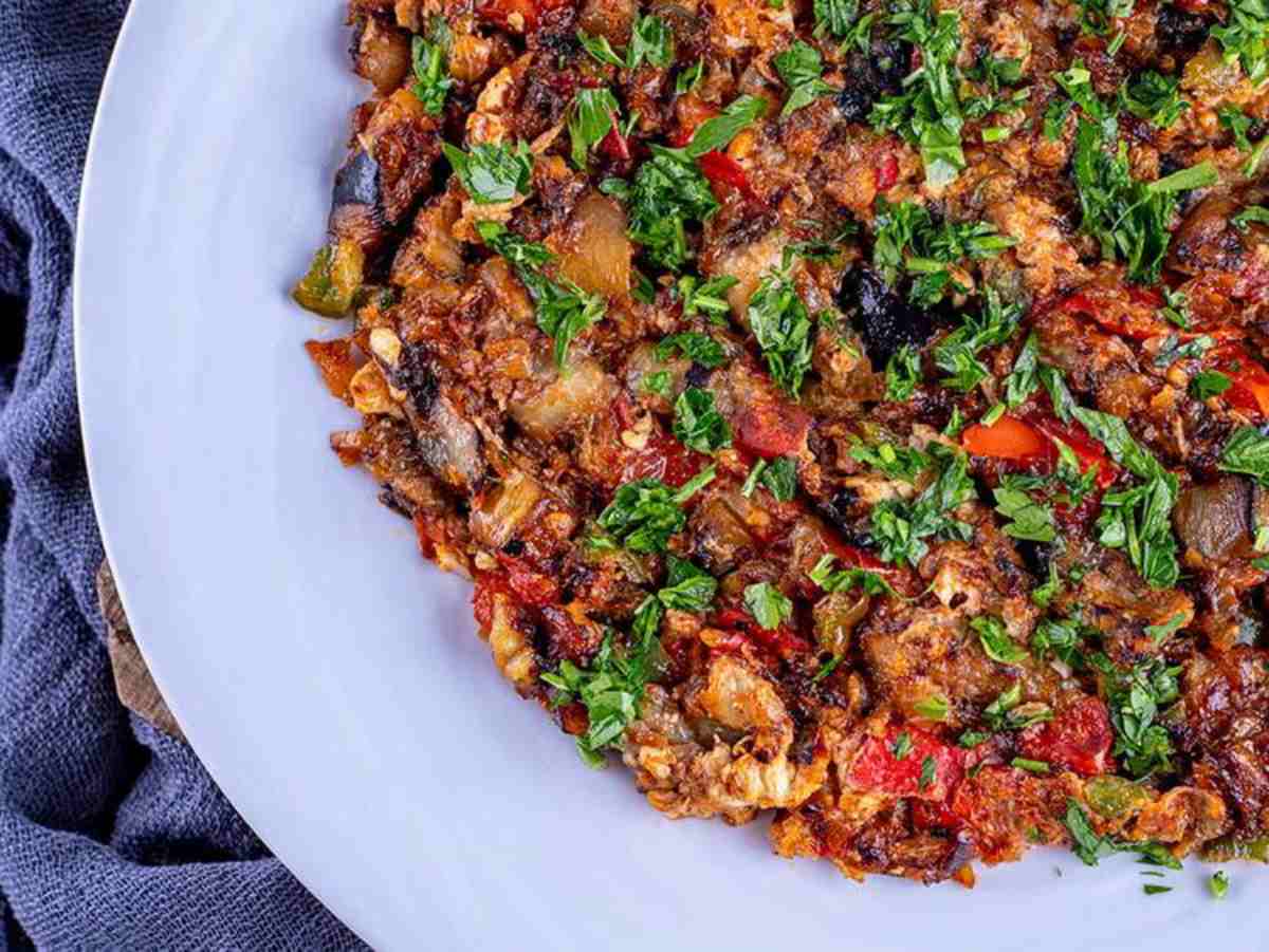 انواع شام با بادمجان